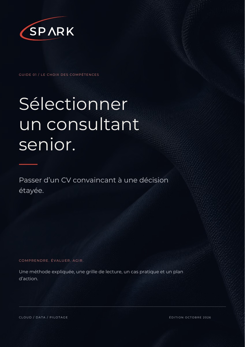 Couverture du guide Sélectionner un consultant senior