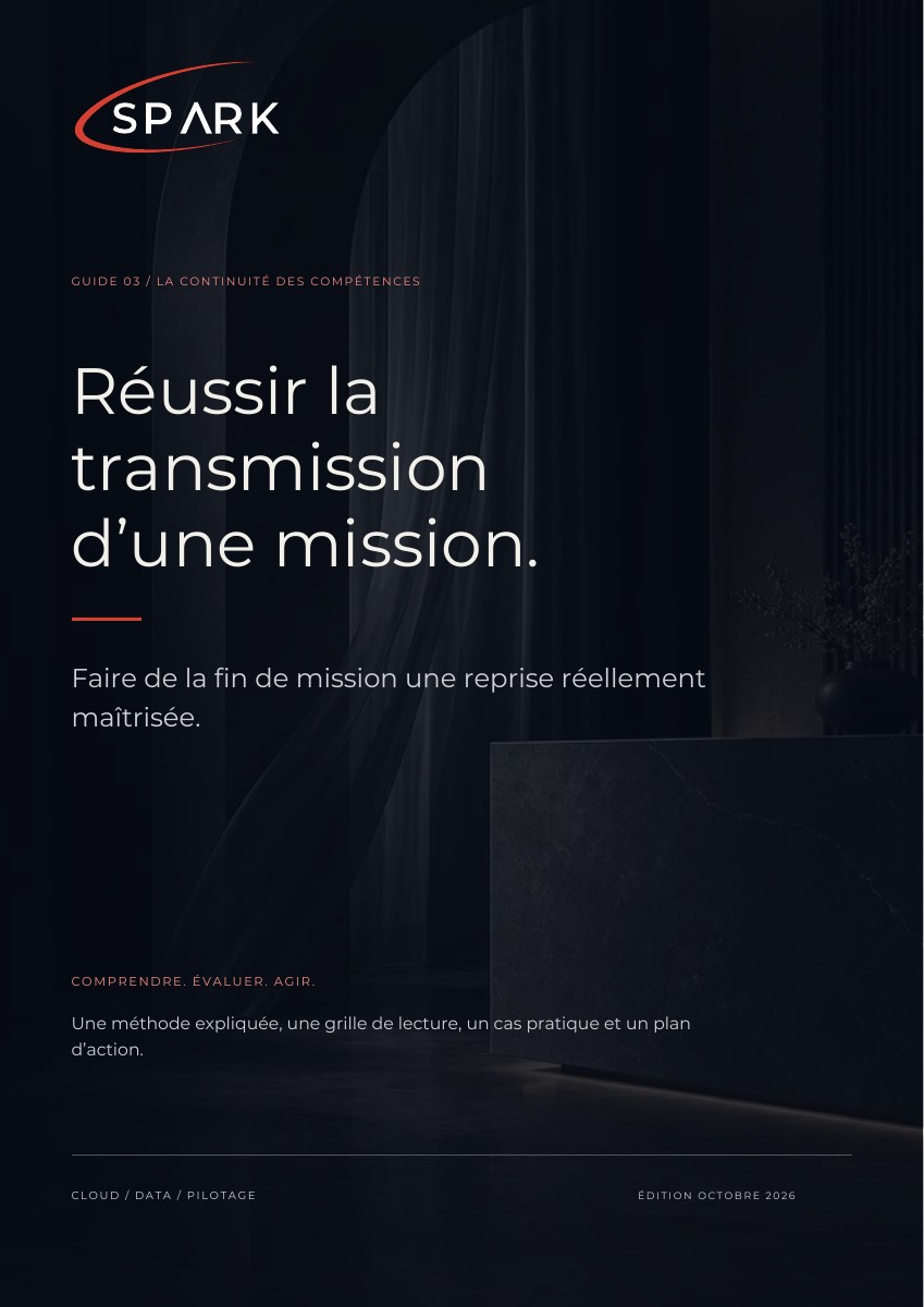 Couverture du guide Réussir la transmission d’une mission